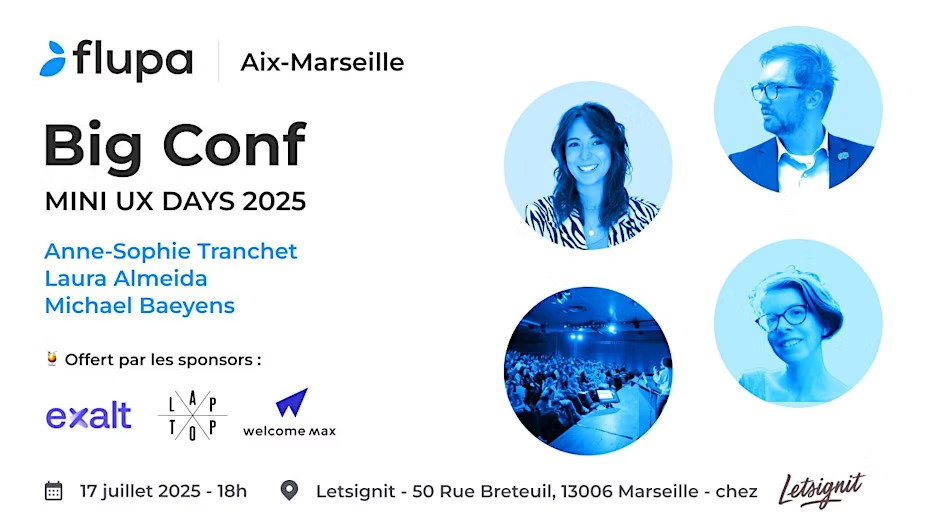 BIG CONF -Mini UX Days 2025 à Marseille