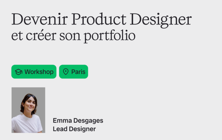 Devenir Product Designer & Créer son portfolio