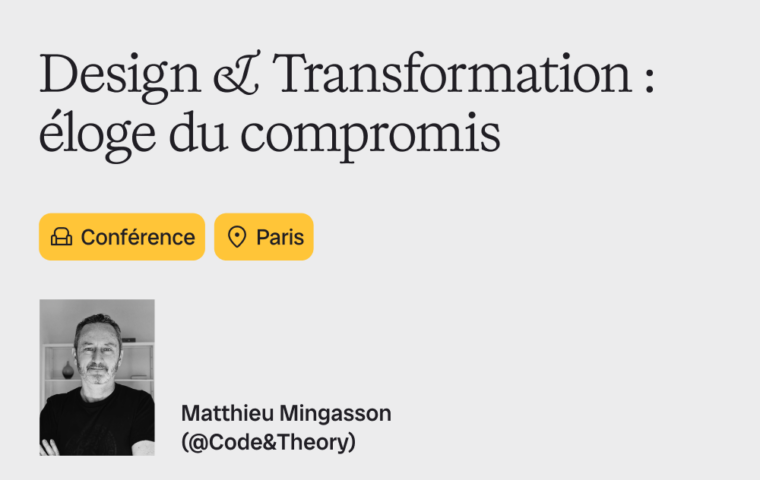 Designers undercover : Design & Transformation, éloge du compromis