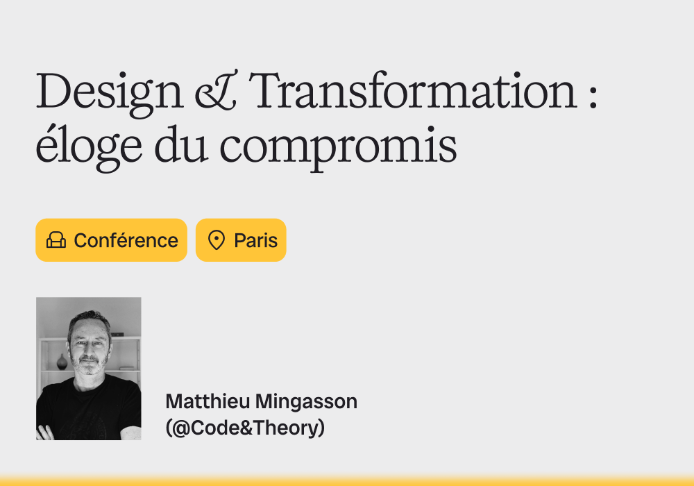 Designers undercover : Design & Transformation, éloge du compromis