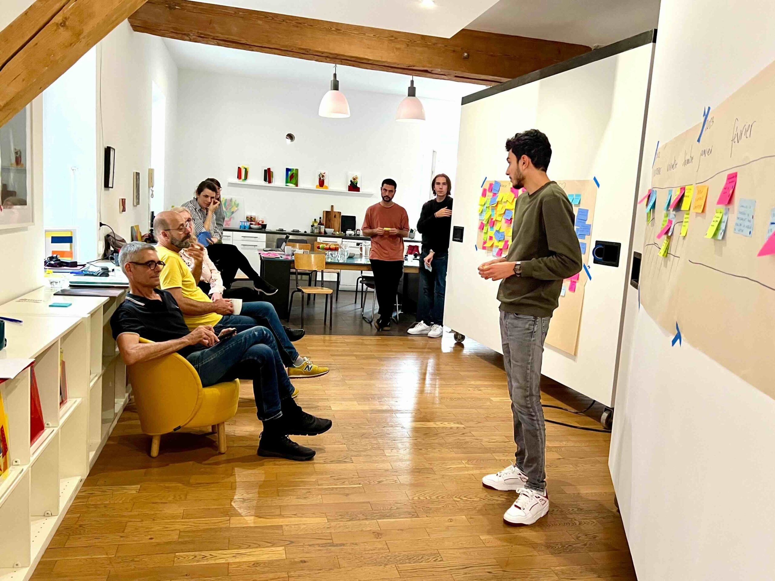 L'équipe du Laptop en brainstorming à Marseille !