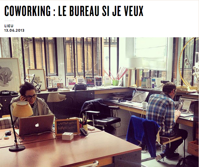 Coworking : Le bureau si je veux