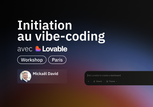 Initiation au vibe coding avec Lovable