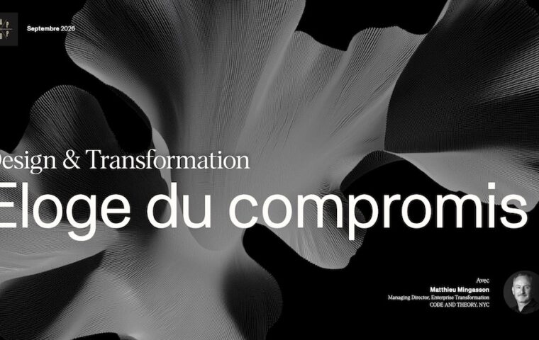 Design & Transformation, éloge du compromis